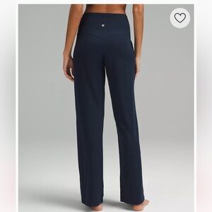 Lulu Align Wide Leg carob brown NWT